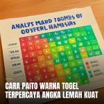 Paito warna togel terpercaya: analisis angka kuat lemah
